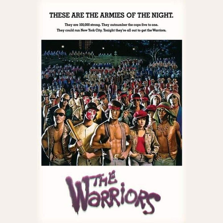 The Warriors Movie Poster 24" x 36" New! Art:Art Posters Style Your Walls