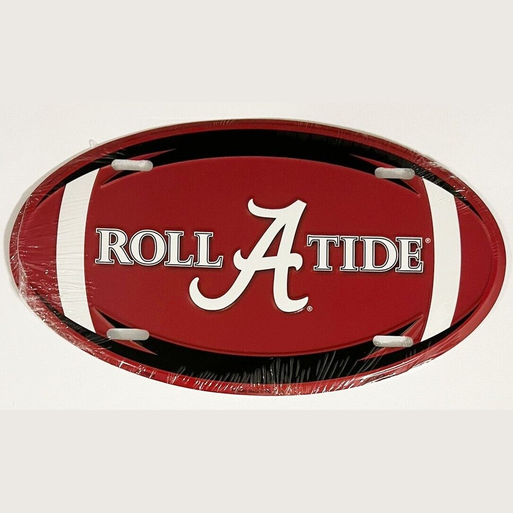 Alabama Roll Tide Football Shaped Collegiate Licensed Novelty License Plate New! eBay Motors:Parts & Accessories:Car & Truck Parts & Accessories:Exterior Parts & Accessories:License Plates & Frames Style Your Walls