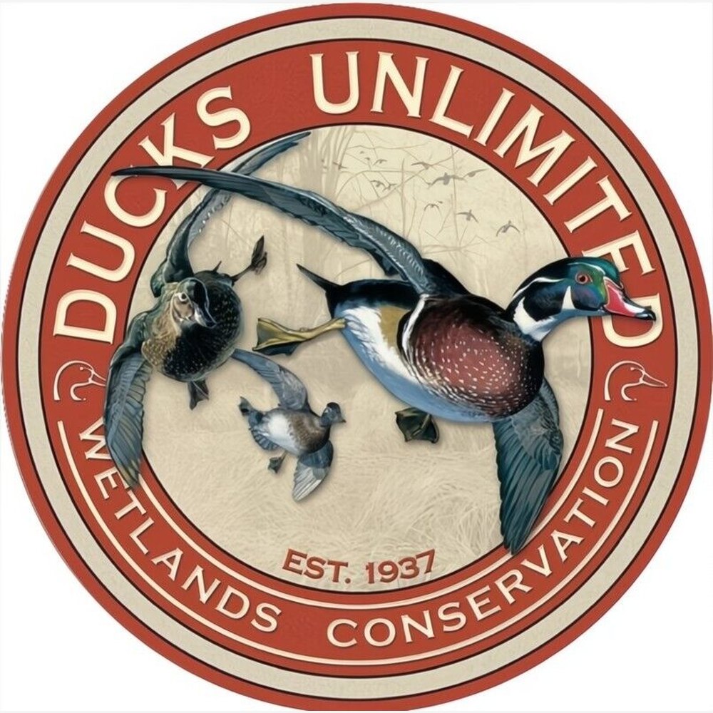 Ducks Unlimited Wetlands Conservation Novelty 12" Round Novelty Metal Sign NEW! Home & Garden:Home Décor:Plaques & Signs Style Your Walls