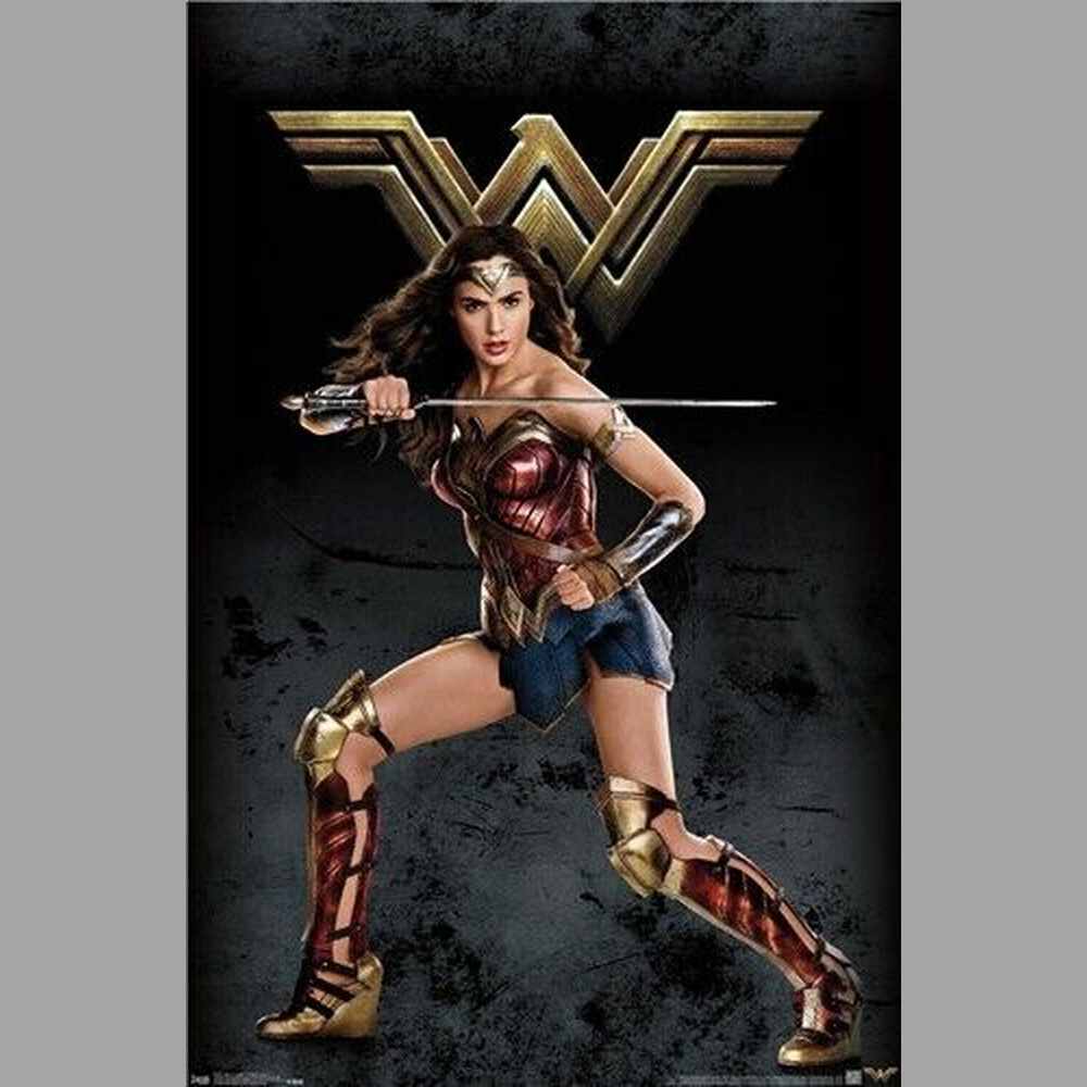 DC Comics Justice League Wonder Woman Movie Poster 22.375" x 34" NEW! Home & Garden:Home Décor:Posters & Prints Style Your Walls
