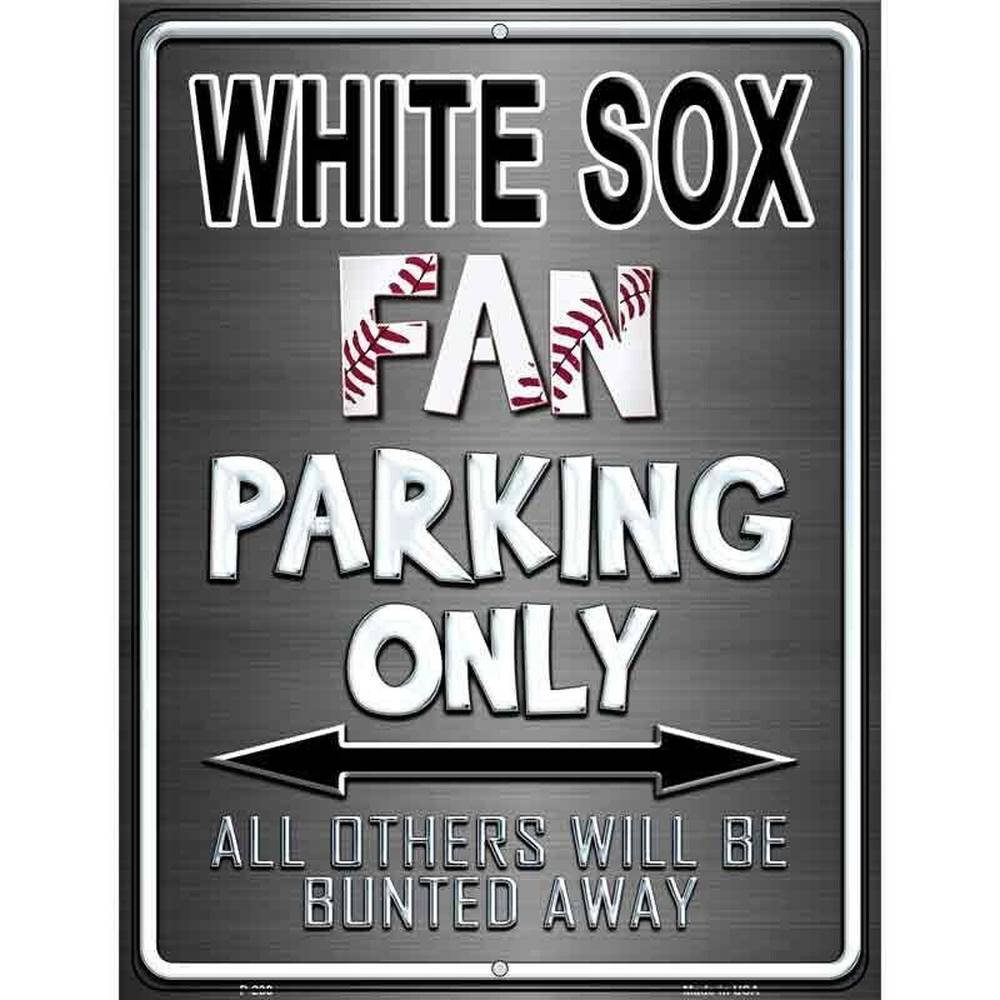 Chicago White Sox Fan Parking Only 9" x 12" Novelty Sign NEW! Home & Garden:Home Décor:Plaques & Signs Style Your Walls