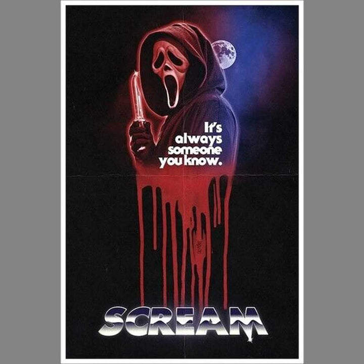 Scream "It's Always Someone You Know" Movie Poster 24" x 36" New! Art:Art Posters Style Your Walls