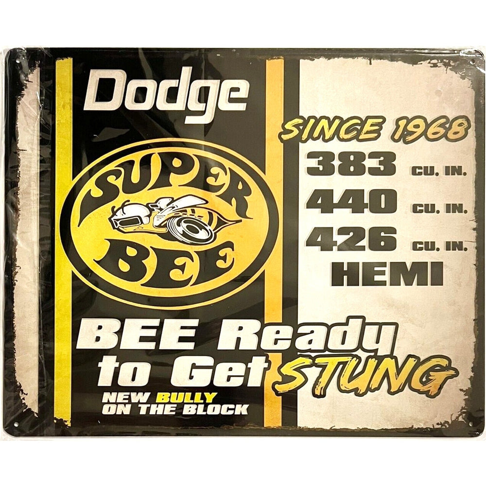 Dodge Super Bee Hemi Since 1968 Licensed Novelty Sign 15" x 12" New! Home & Garden:Home Décor:Plaques & Signs Style Your Walls