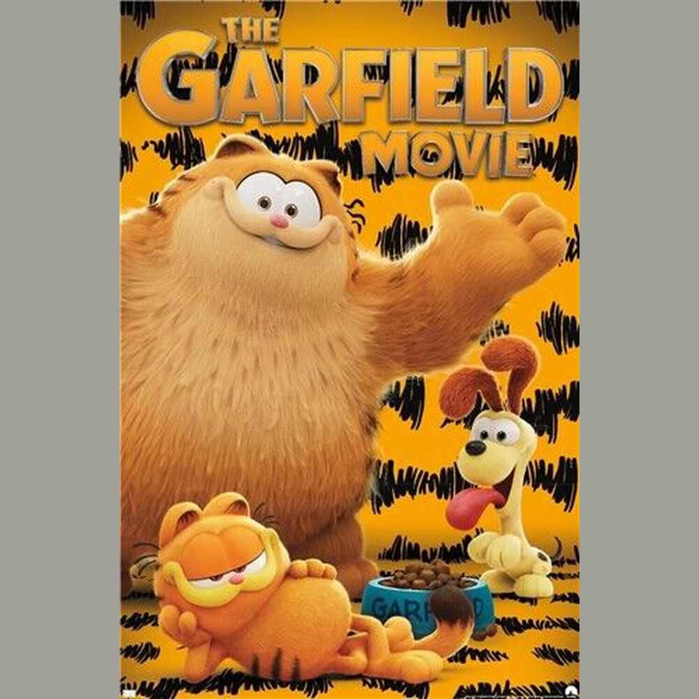 The Garfield Movie Poster 22.375" x 34" NEW! Home & Garden:Home Décor:Posters & Prints Style Your Walls