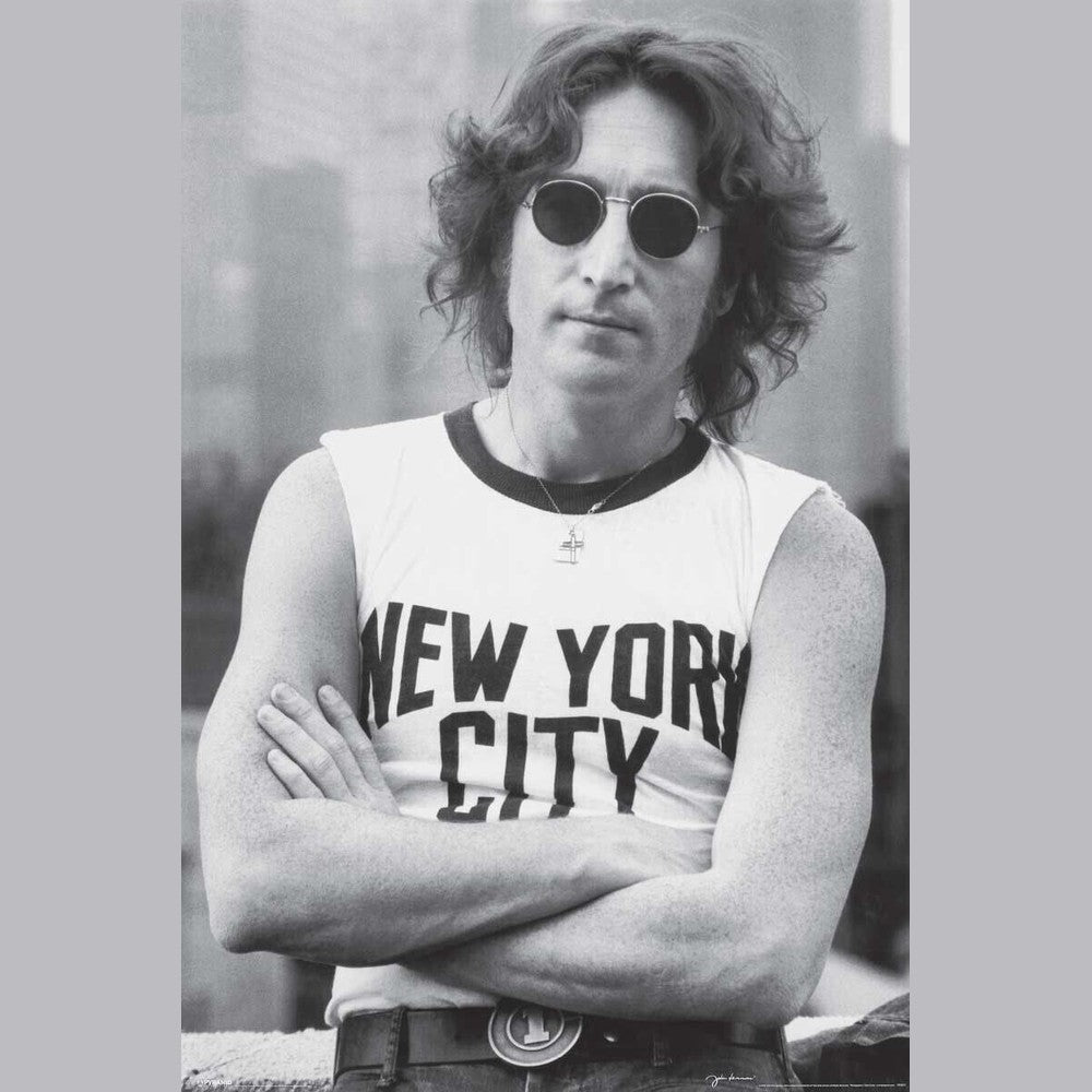 John Lennon New York City Vintage Movie Poster 24" x 36" Art:Art Posters Style Your Walls