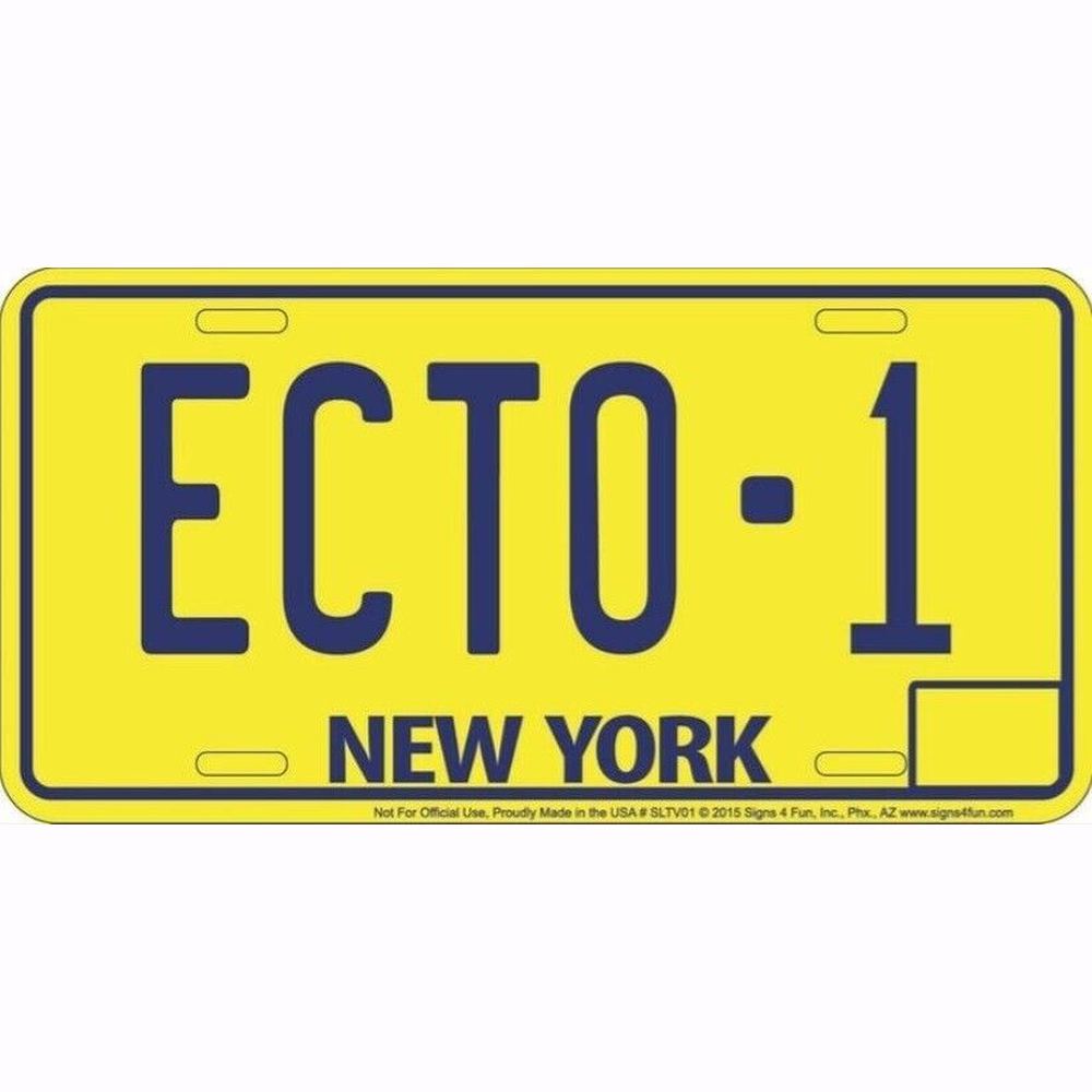Ghostbusters ECTO-1 Novelty License Plate 6" x 12" eBay Motors:Parts & Accessories:Car & Truck Parts & Accessories:Exterior Parts & Accessories:License Plates & Frames Style Your Walls