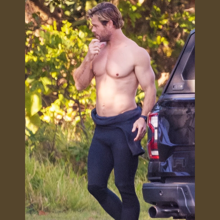 Chris Hemsworth 8.5 x 11 Candid Color Photograph Art Print Photo Collectibles:Photographic Images:Photographs Style Your Walls