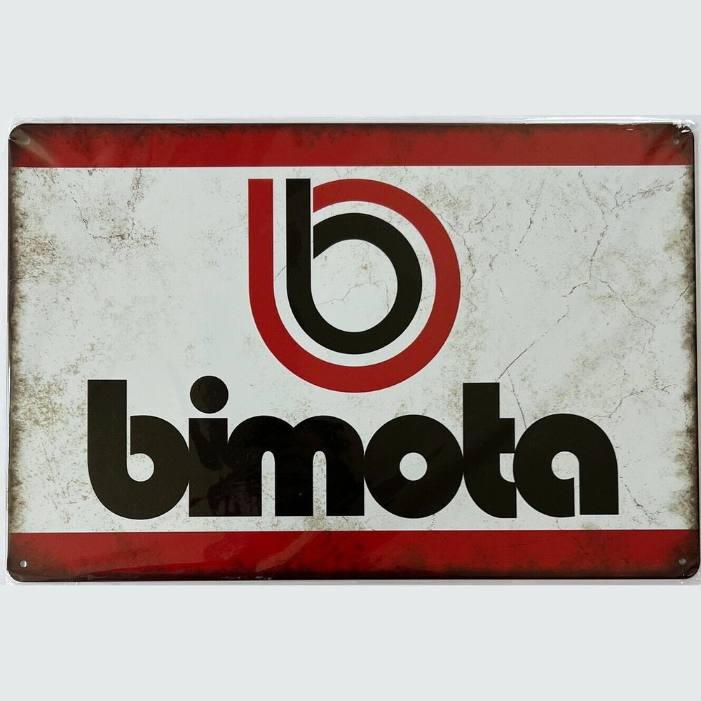 Bimota Italian Motorcycles Vintage Novelty Metal Sign 12" x 8" Wall Art Home & Garden:Home Décor:Plaques & Signs Style Your Walls