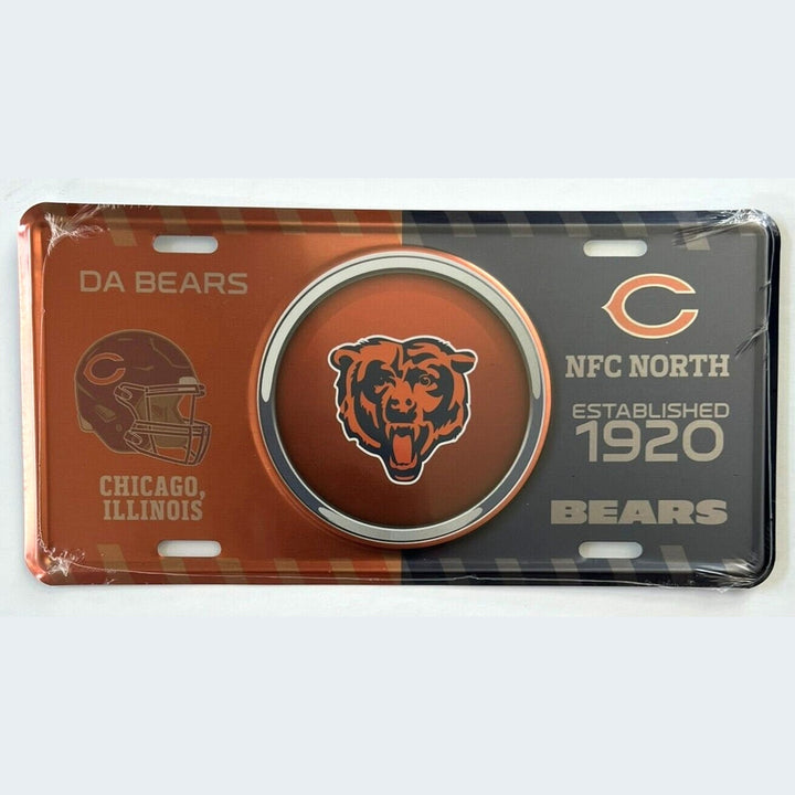 Chicago Bears Established 1920 Licensed Novelty License Plate 6" x 12" eBay Motors:Parts & Accessories:Car & Truck Parts & Accessories:Exterior Parts & Accessories:License Plates & Frames Style Your Walls