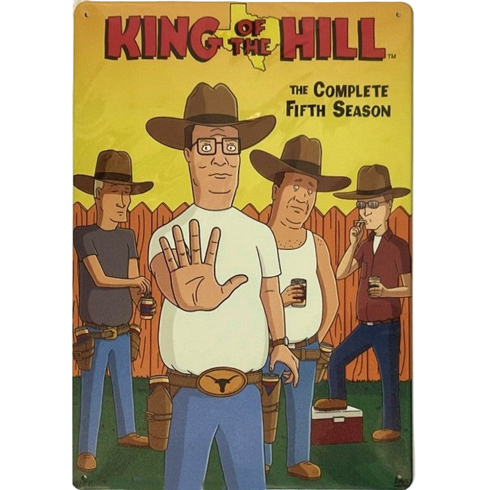 King Of The Hill Season 5 Vintage Novelty Metal Sign 8" x 12" New! Home & Garden:Home Décor:Plaques & Signs Style Your Walls