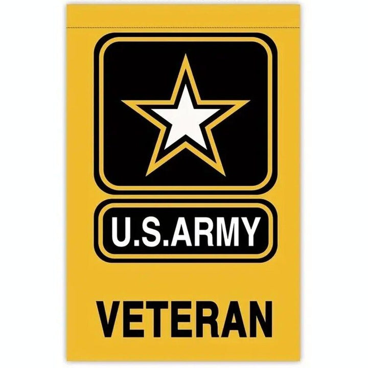United States U.S. Army Veteran Garden Flag Double Sided 12" x 18" NEW! Home & Garden:Yard, Garden & Outdoor Living:Décor:Flags Style Your Walls