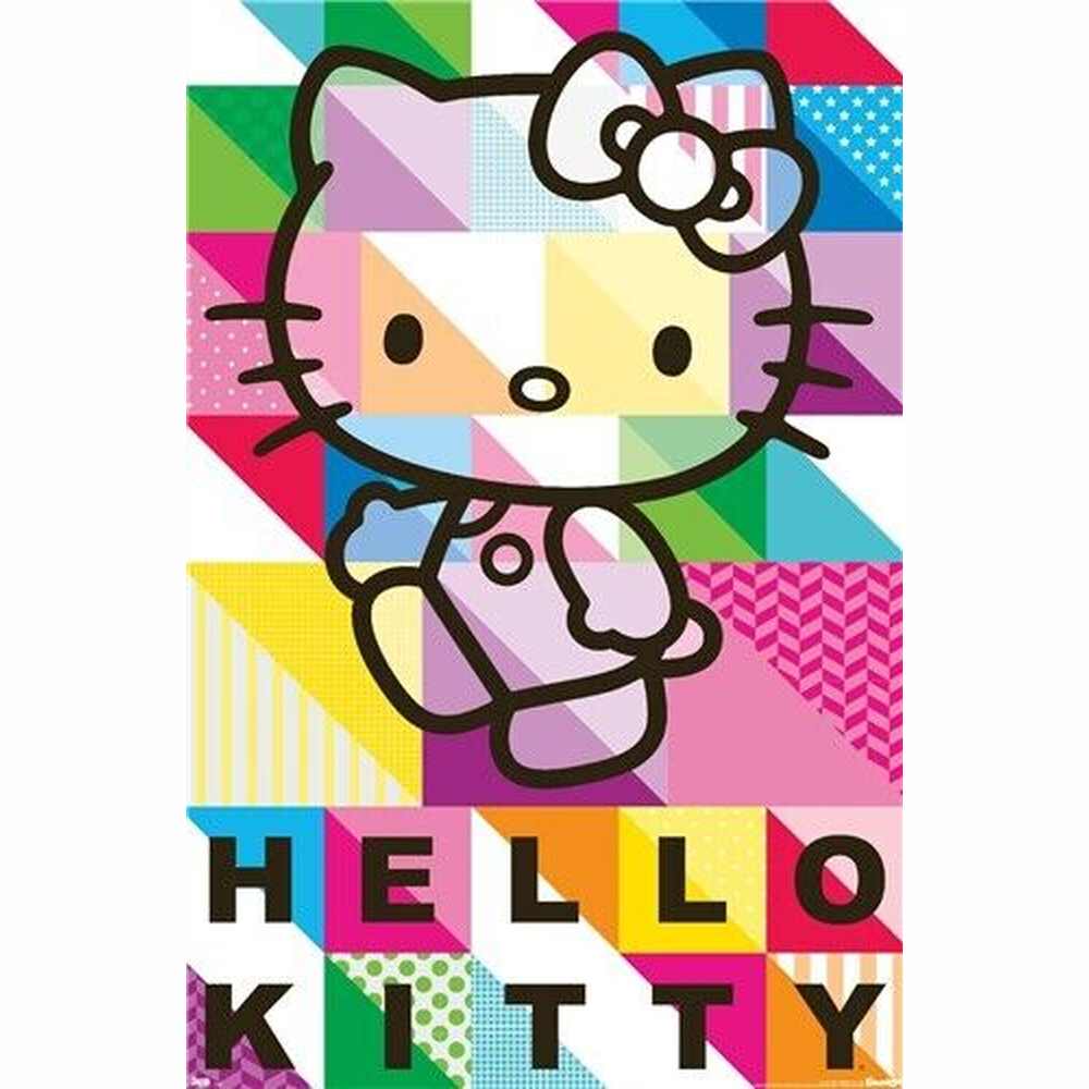 Hello Kitty Licensed Poster 22.375" x 34" New! Posters Style Your Walls