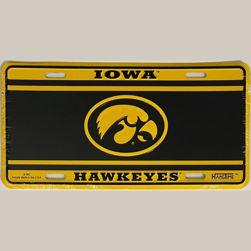 Iowa Hawkeyes Collegiate Licensed Novelty License Plate 6 x 12 New! eBay Motors:Parts & Accessories:Car & Truck Parts & Accessories:Exterior Parts & Accessories:License Plates & Frames Style Your Walls