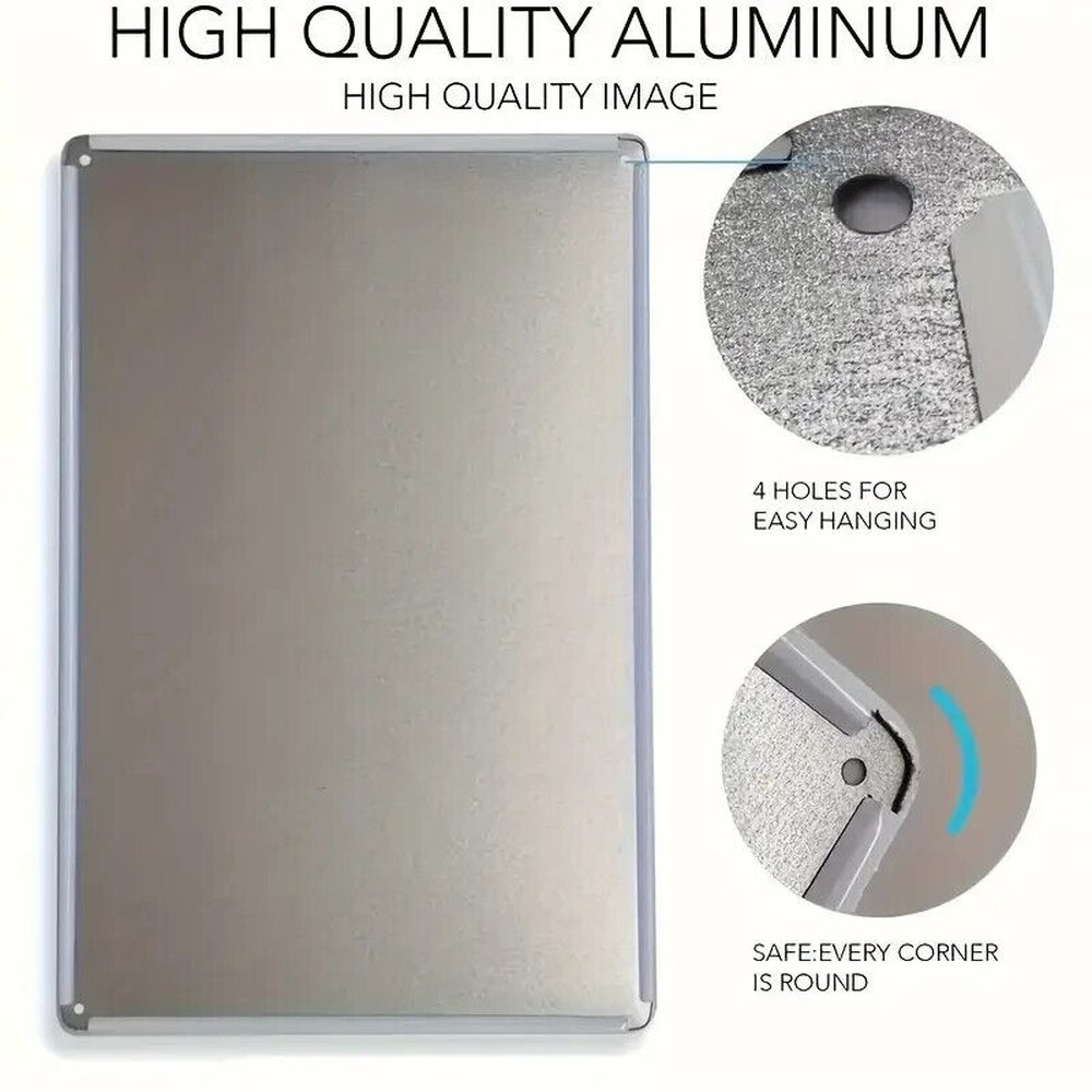 Billiards "Bullseye" Easy In Easy Out metal sign 12" x 8" Wall Art New! Home & Garden:Home Décor:Plaques & Signs Style Your Walls