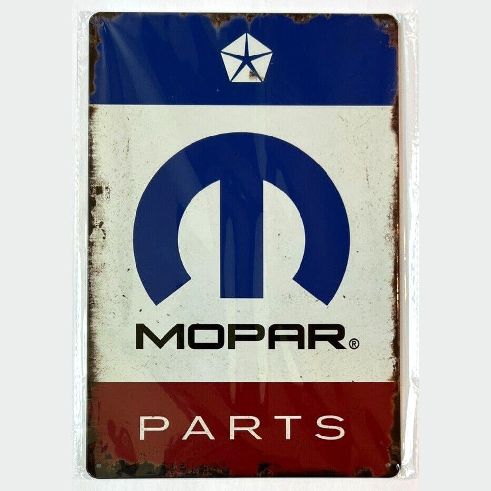 Mopar Parts Vintage Novelty 8" x 12" Metal Sign Wall Art New! Home & Garden:Home Décor:Plaques & Signs Style Your Walls