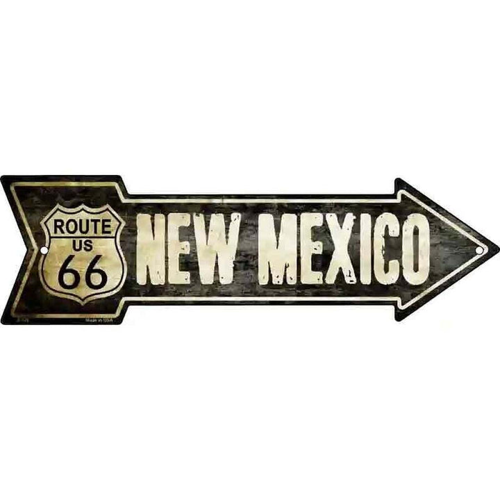 Vintage Route 66 New Mexico 5" x 17" Novelty Metal Arrow Sign Home & Garden:Home Décor:Plaques & Signs Style Your Walls