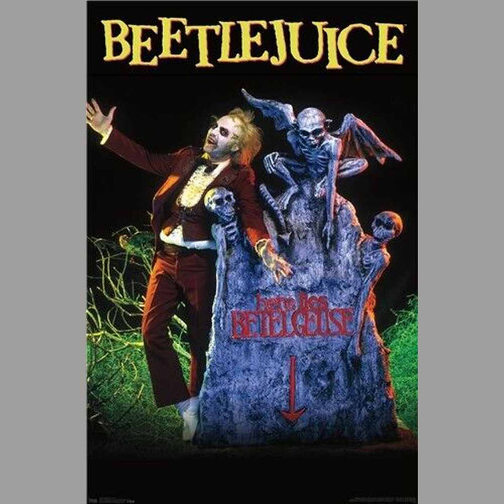 Beetlejuice Movie Poster Michael Keaton 22.375" x 34" NEW! Home & Garden:Home Décor:Posters & Prints Style Your Walls