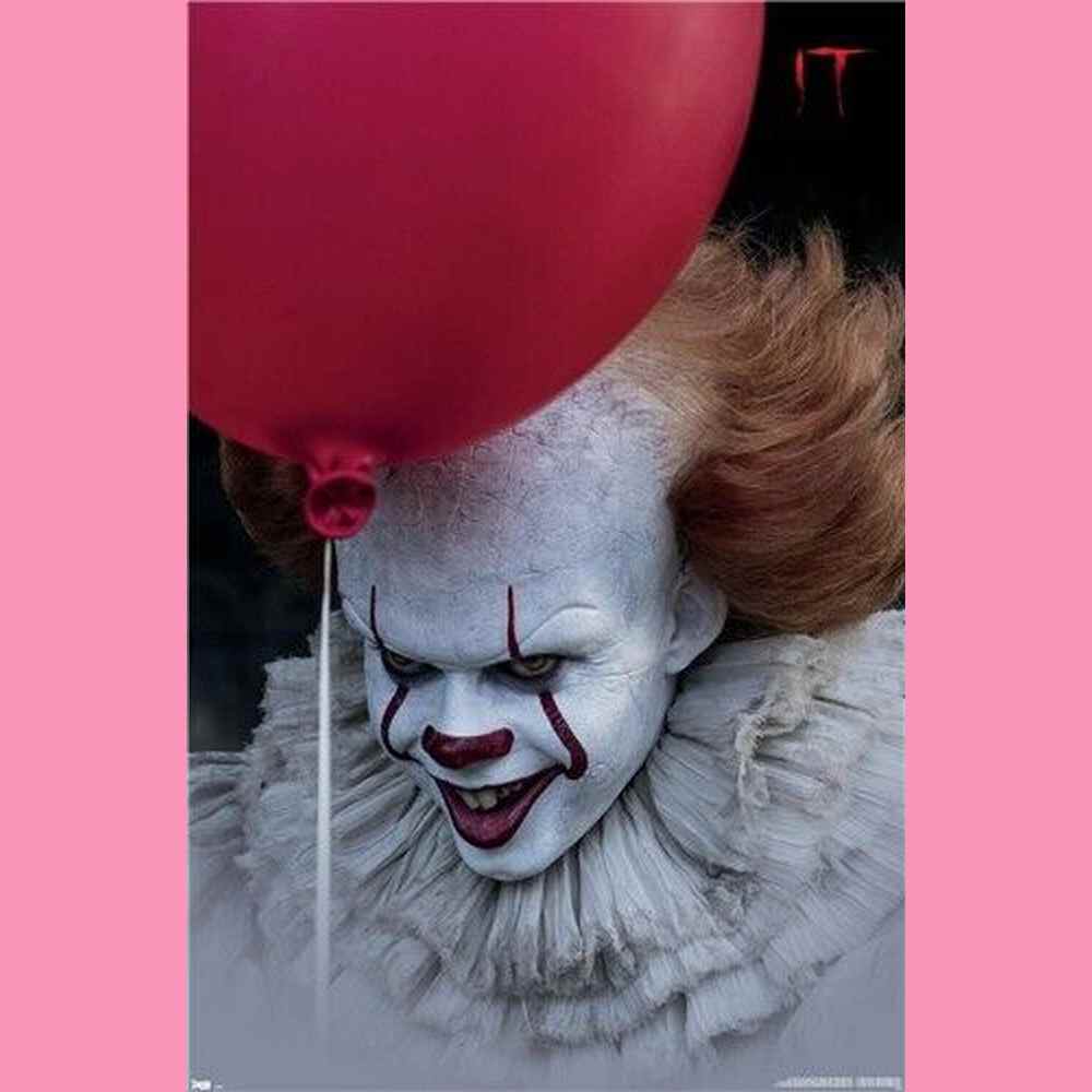 IT Pennywise Red Balloon Movie Poster 22.375" x 34" NEW! Home & Garden:Home Décor:Posters & Prints Style Your Walls