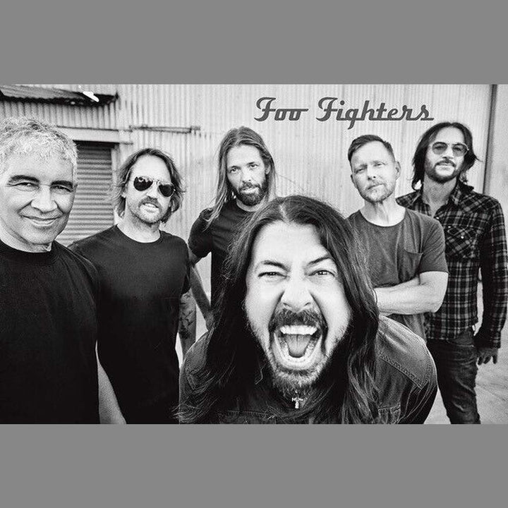 Foo Fighters Group Photo "Scream" Poster 24" x 36" Art:Art Posters Style Your Walls