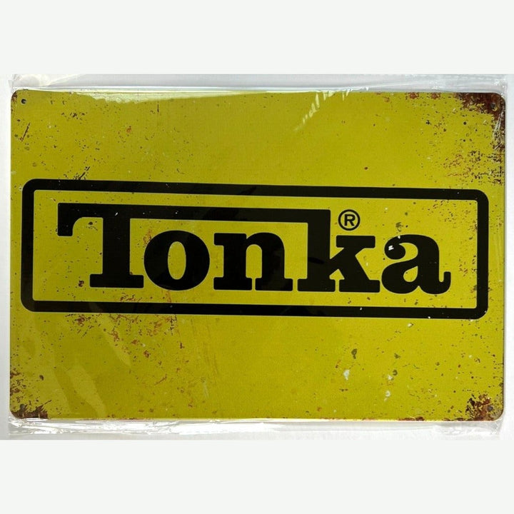 Tonka Vintage Novelty Metal Sign 12" x 8" Wall Art Home & Garden:Home Décor:Plaques & Signs Style Your Walls