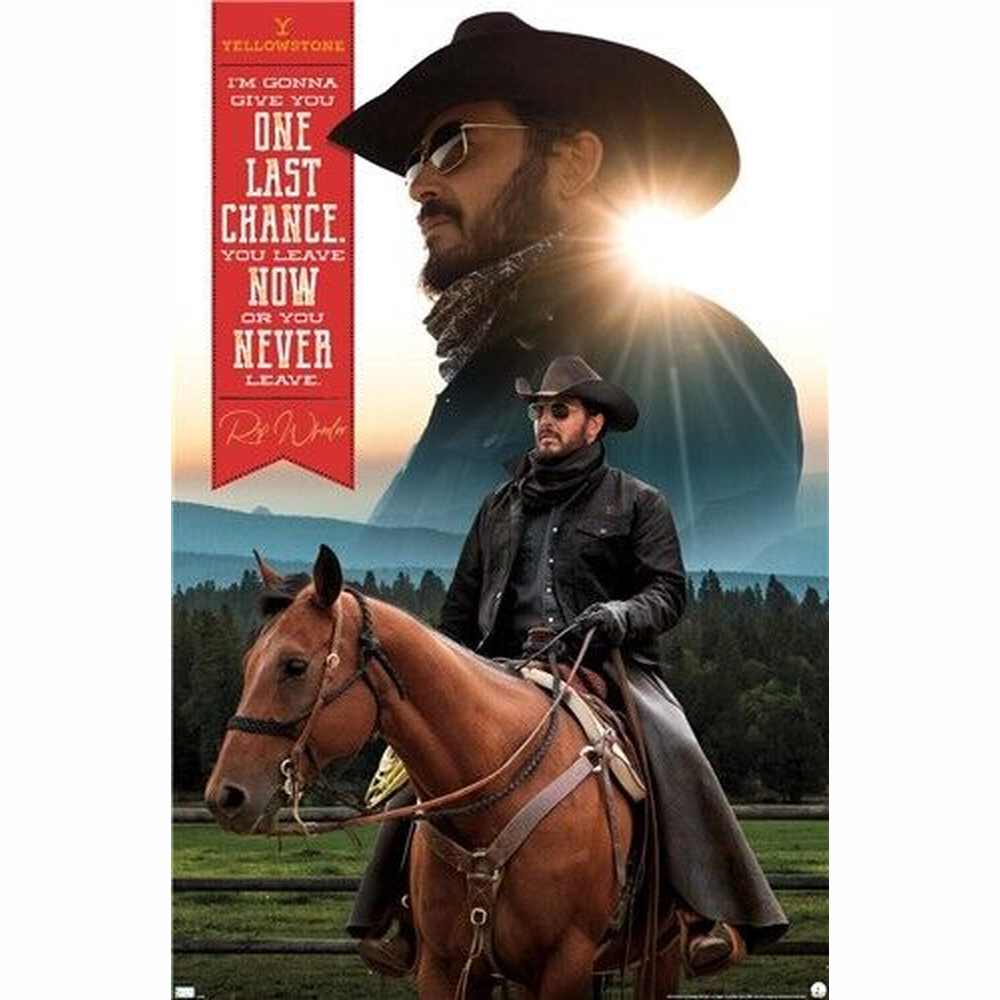 Yellowstone Streaming Series Rip Poster 22.375" x 34" NEW! Home & Garden:Home Décor:Posters & Prints Style Your Walls
