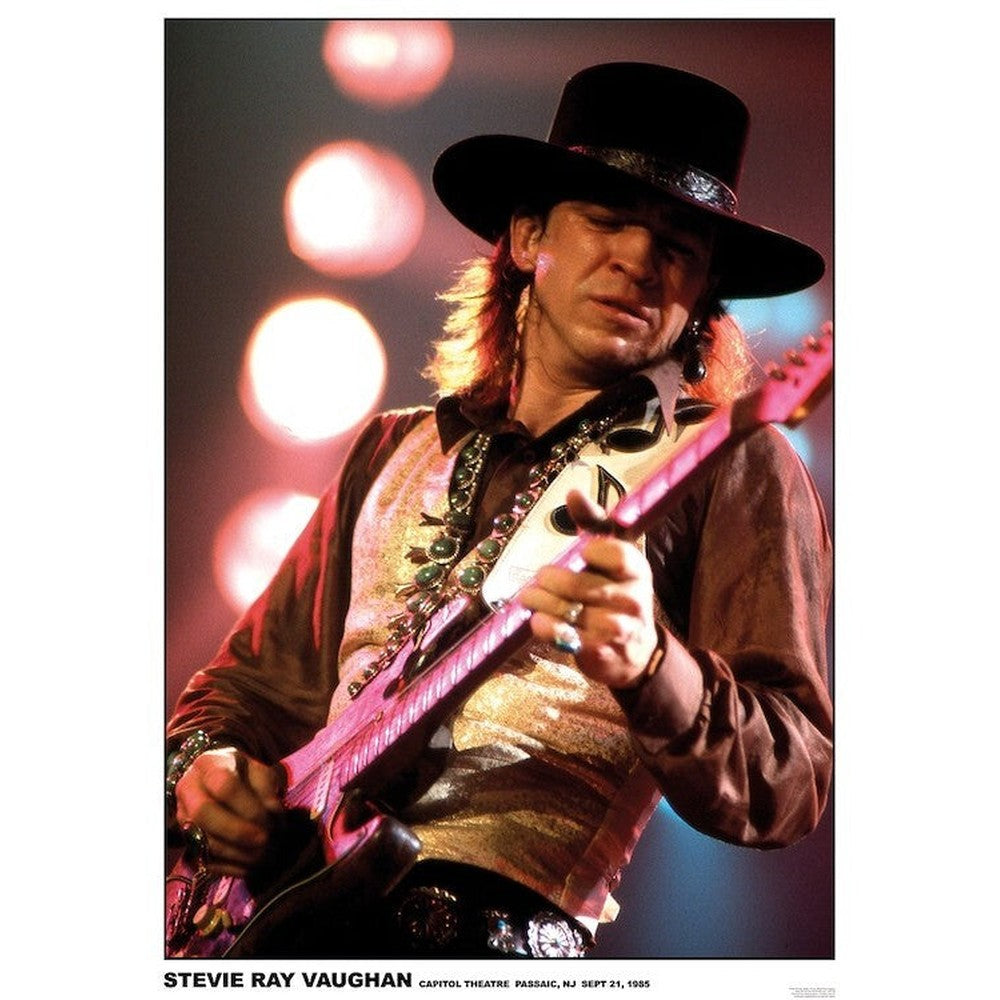 Stevie Ray Vaughan Poster 24" x 32" New! Art:Art Posters Style Your Walls