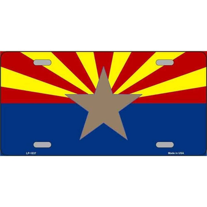 Arizona Big Star State Flag Novelty Metal License Plate eBay Motors:Parts & Accessories:Car & Truck Parts & Accessories:Exterior Parts & Accessories:License Plates & Frames Style Your Walls