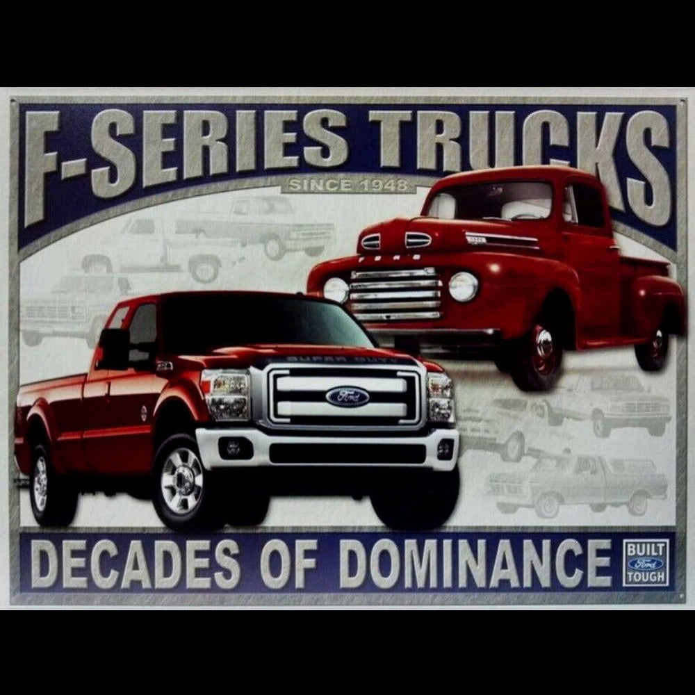 Ford F-Series Trucks Decades Of Dominance Novelty Sign 16" x 12.5" NEW! Home & Garden:Home Décor:Plaques & Signs Style Your Walls
