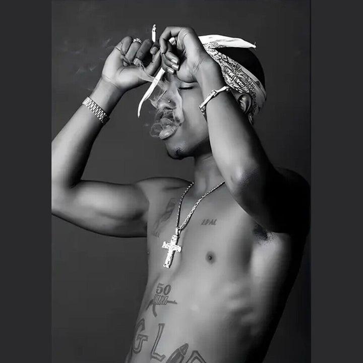 Tupac Shakur Canvas Art Print 23.62" X 15.75" New! Art:Art Prints Style Your Walls