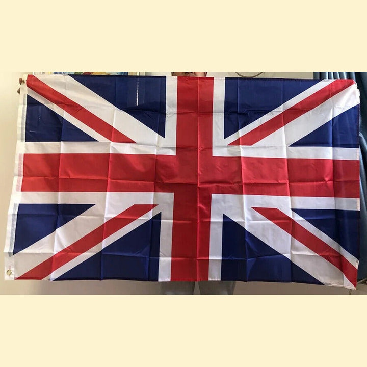 Flag of the United Kingdom Union Jack 3 ft x 5 ft NEW! Home & Garden:Yard, Garden & Outdoor Living:Décor:Flags Style Your Walls