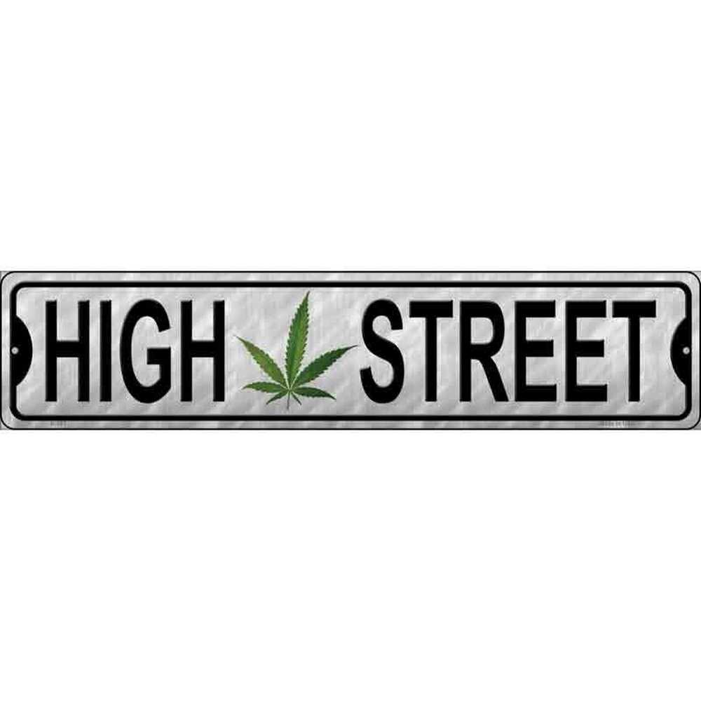 High Street Metal Street Sign 18" x 4" New! Home & Garden:Home Décor:Plaques & Signs Style Your Walls