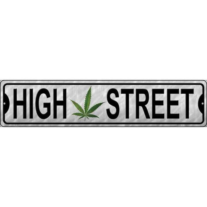 High Street Metal Street Sign 18" x 4" New! Home & Garden:Home Décor:Plaques & Signs Style Your Walls