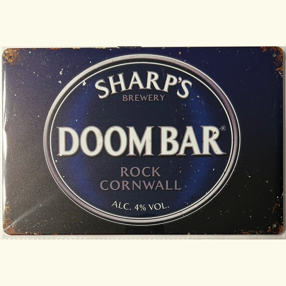 Sharp's Brewery Doombar Rock Cornwall Novelty Metal Sign 12" x 8" Wall Art Home & Garden:Home Décor:Plaques & Signs Style Your Walls