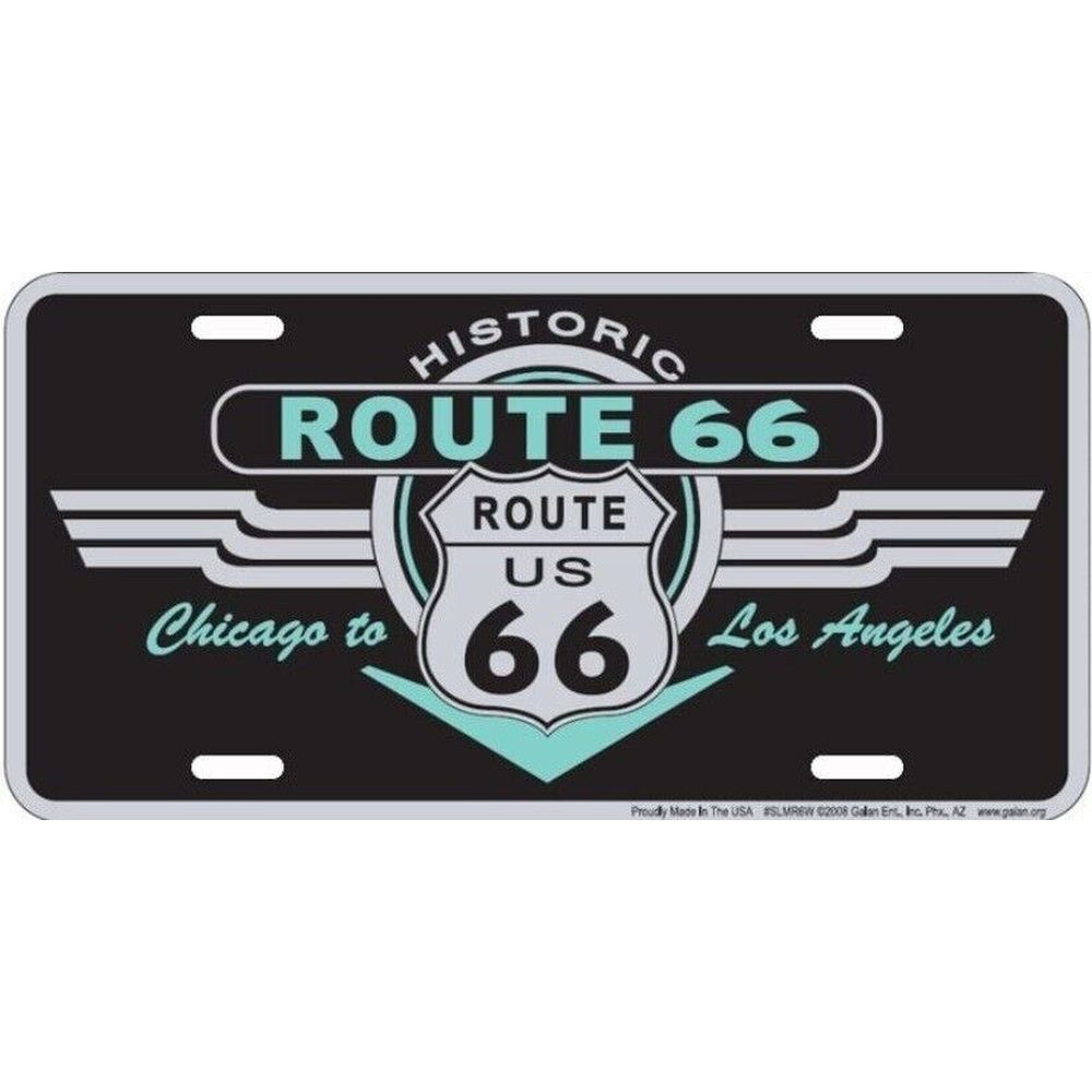 Route 66 Chicago To Los Angeles Novelty License Plate 6" x 12" eBay Motors:Parts & Accessories:Car & Truck Parts & Accessories:Exterior Parts & Accessories:License Plates & Frames Style Your Walls