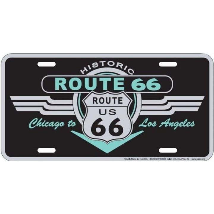 Route 66 Chicago To Los Angeles Novelty License Plate 6" x 12" eBay Motors:Parts & Accessories:Car & Truck Parts & Accessories:Exterior Parts & Accessories:License Plates & Frames Style Your Walls