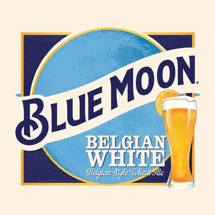Blue Moon Belgian White Beer Vintage Novelty Sign 16" x 12.5" Home & Garden:Home Décor:Plaques & Signs Style Your Walls