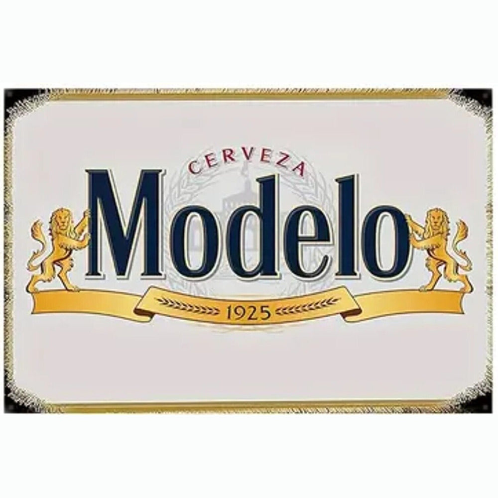 Modelo Cerveza Beer 1925 Vintage Novelty Metal Sign 12" x 8" Wall Art Home & Garden:Home Décor:Plaques & Signs Style Your Walls