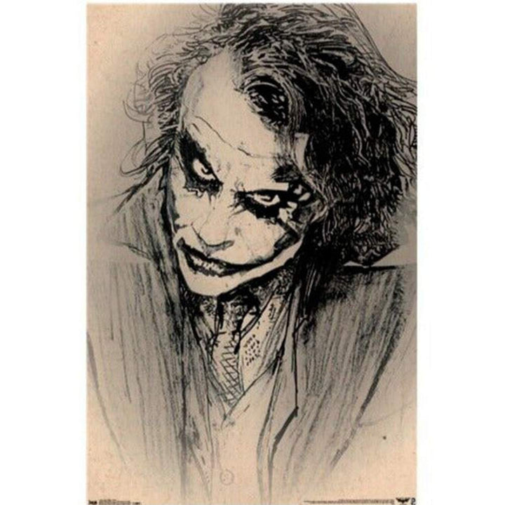 DC Comics Movie The Dark Knight - The Joker - Sketch Poster 22.375" x 34" NEW! Home & Garden:Home Décor:Posters & Prints Style Your Walls