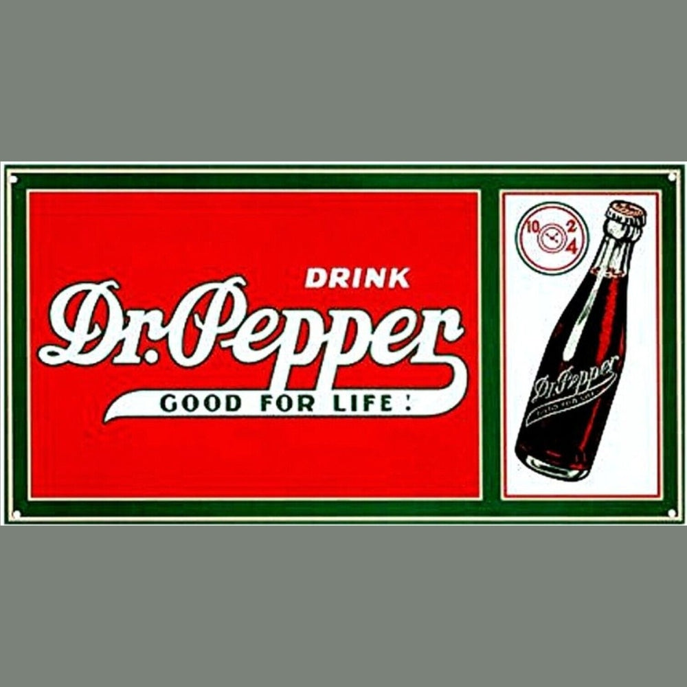 Dr. Pepper Good For Life 8.5" x 16" Licensed Novelty Metal Sign New! Home & Garden:Home Décor:Plaques & Signs Style Your Walls
