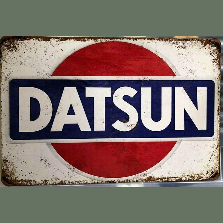 Datsun Vintage Novelty Metal Sign 12" x 8" Wall Art Home & Garden:Home Décor:Plaques & Signs Style Your Walls