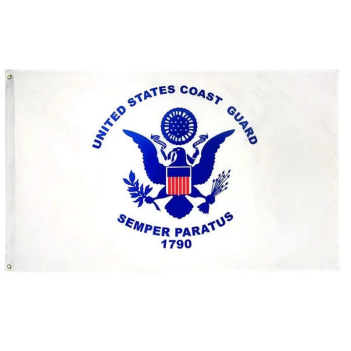 United States Coast Guard Flag 3 ft x 5 ft NEW! Home & Garden:Yard, Garden & Outdoor Living:Décor:Flags Style Your Walls