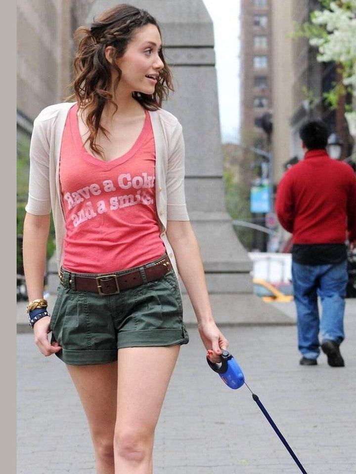 Emmy Rossum 8.5 x 11 Candid Photograph Art Print Photo Picture Collectibles:Photographic Images:Photographs Style Your Walls