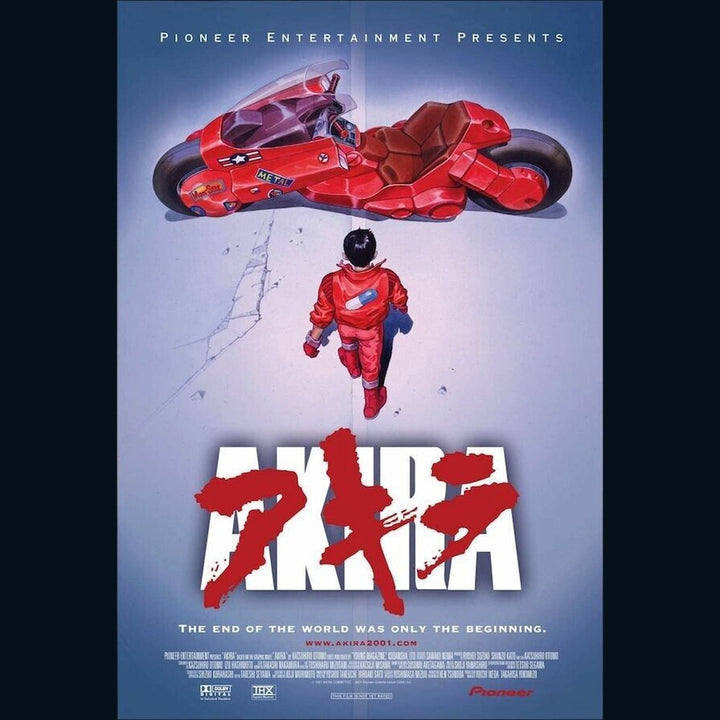 Akira 1988 Japanese Animated Movie Poster 24" x 36" New! Art:Art Posters Style Your Walls