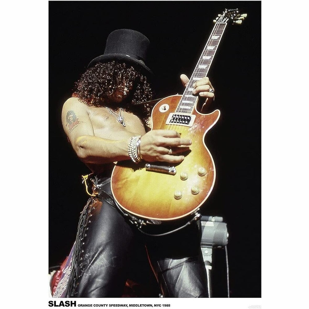 Slash Guns N Roses New York 1988 Poster 24" x 36" New! Art:Art Posters Style Your Walls