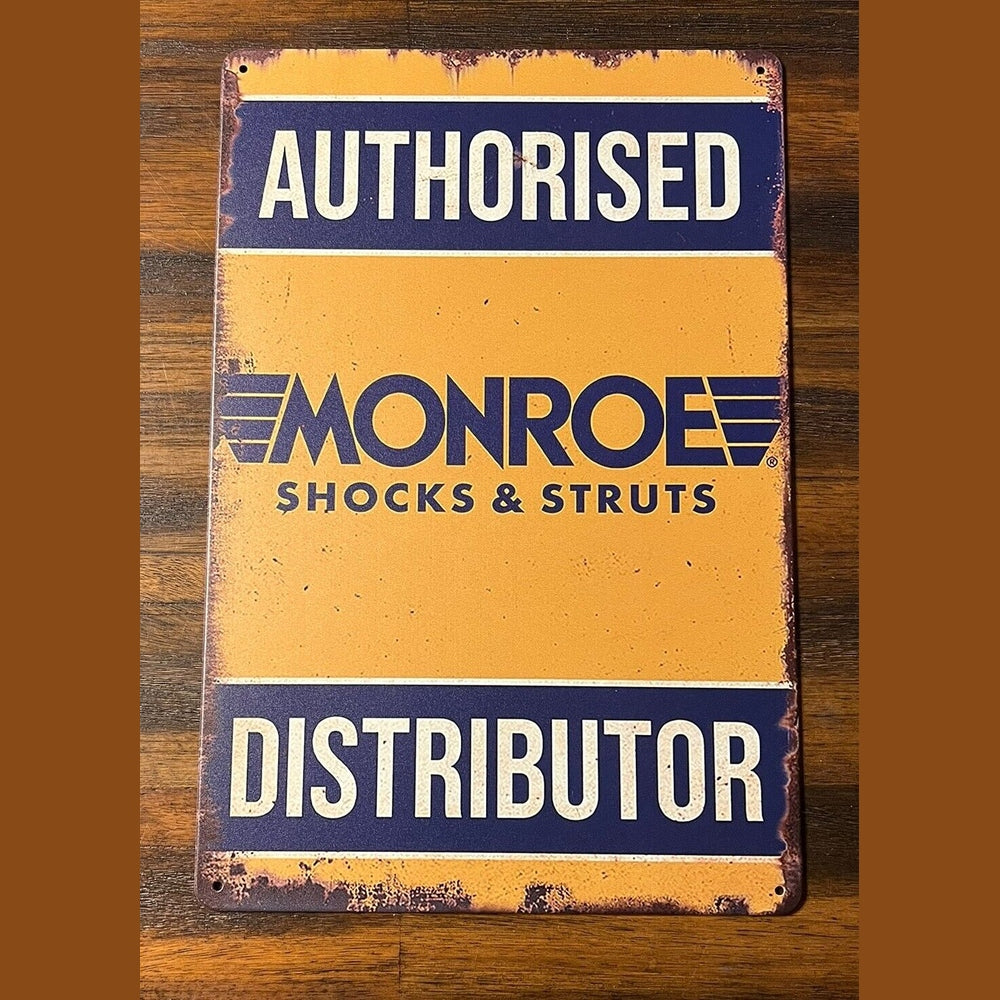Monroe Shocks & Struts Vintage Novelty Metal Sign 12" x 8" NEW! Home & Garden:Home Décor:Plaques & Signs Style Your Walls