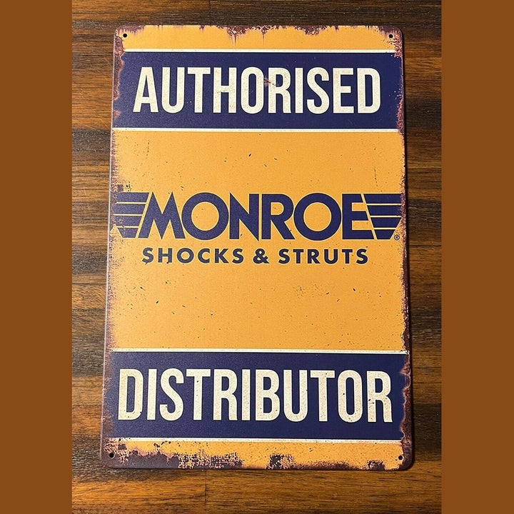 Monroe Shocks & Struts Vintage Novelty Metal Sign 12" x 8" NEW! Home & Garden:Home Décor:Plaques & Signs Style Your Walls