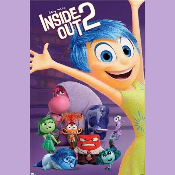 Disney Pixar Inside Out 2 Licensed Poster 22.375" x 34" New! Collectibles:Disneyana:Contemporary (1968-Now):Posters, Prints & Lithos Style Your Walls