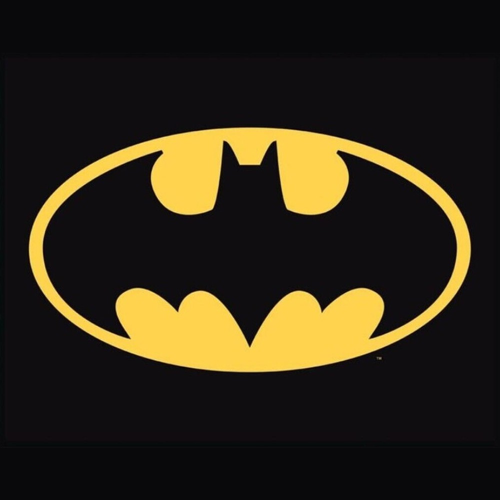 Batman Licensed Logo Novelty Sign 16" x 12.5" NEW! Home & Garden:Home Décor:Plaques & Signs Style Your Walls