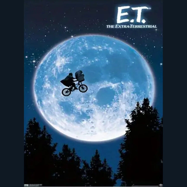 E.T. The Extra-Terrestrial Movie Canvas Art Print 15.7" X 23.6" New! Art:Art Prints Style Your Walls