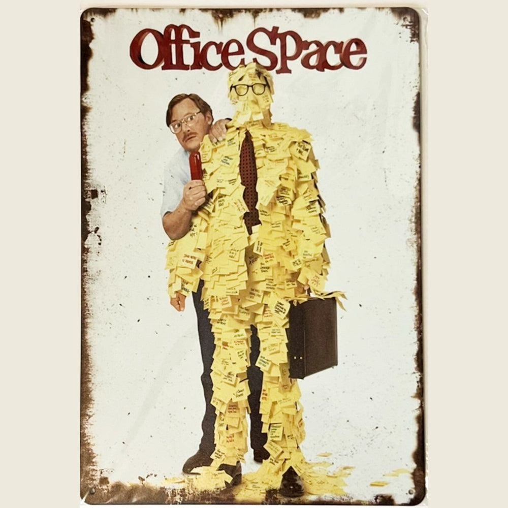Office Space Movie Novelty Vintage Metal Sign 8" x 12" New! Home & Garden:Home Décor:Plaques & Signs Style Your Walls